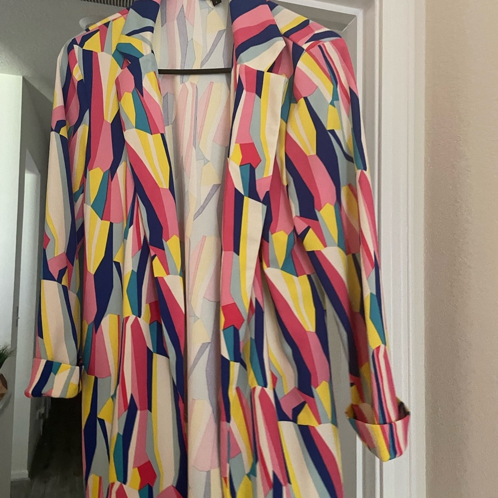 Multi-color blazer